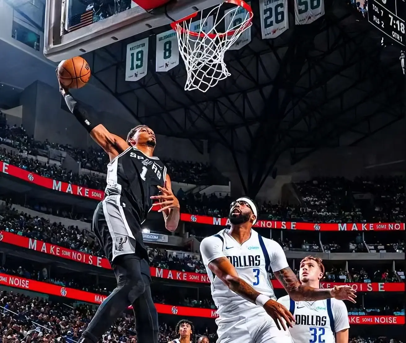 命中三分, 分结束首节, PT